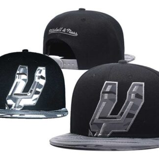 Spurs Reflective Logo Black Adjustable Hat GS