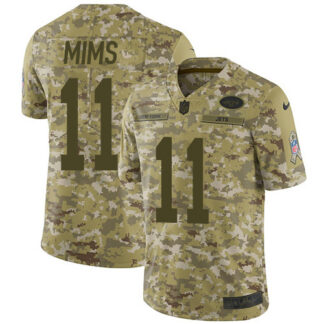 Nike New York Jets #11 Denzel Mim Camo Youth Stitched NFL Limited 2018 Salute To Service Jersey