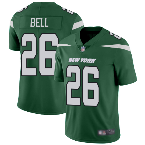 Nike New York Jets #26 Le’Veon Bell Green Team Color Men’s Stitched NFL Vapor Untouchable Limited Jersey
