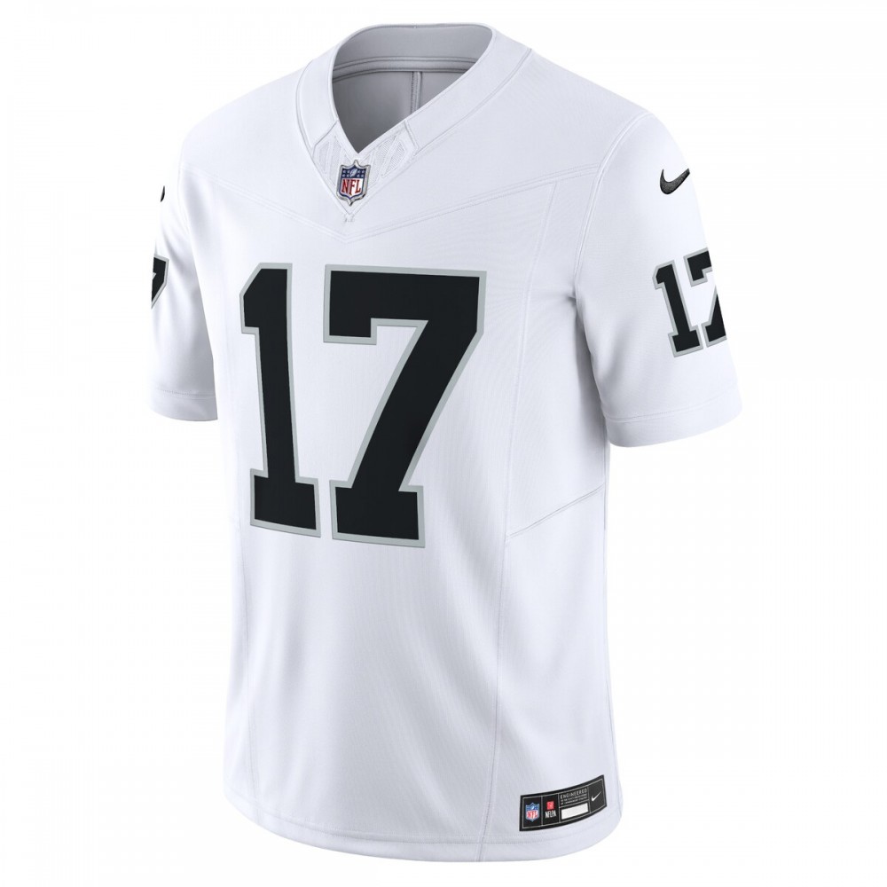 Davante Adams Las Vegas Raiders Nike Vapor F.U.S.E. Limited Jersey - White - Image 2