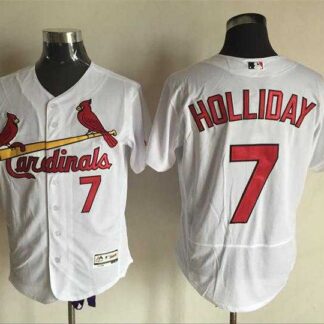 St.Louis Cardinals #7 Matt Holliday White 2016 Flexbase Collection Stitched Baseball Jersey