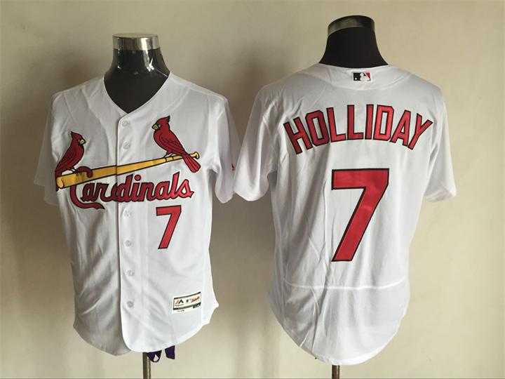 St.Louis Cardinals #7 Matt Holliday White 2016 Flexbase Collection Stitched Baseball Jersey