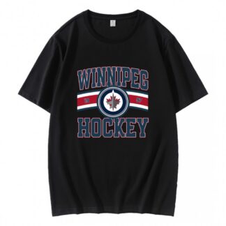 Vintage Winnipeg Jets Hockey Logo 1997 T-Shirt